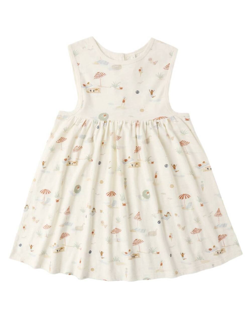 NEW RYLEE + CRU girl's layla dress in beach day